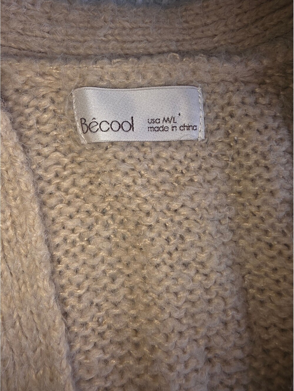 Becool super soft cardigan women's size m/l - Picture 3 of 8